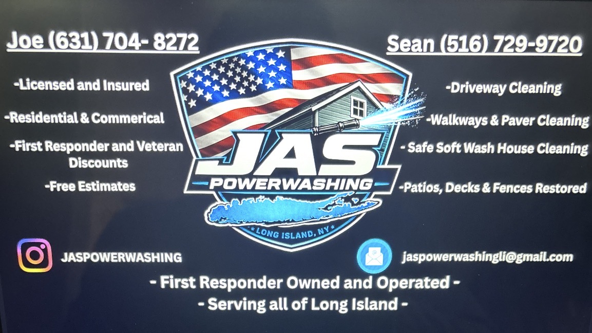 JAS POWERWASHING logo